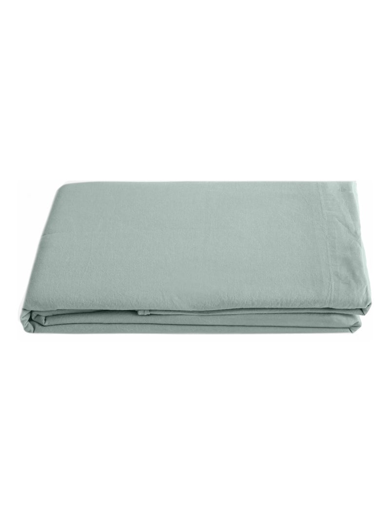 Drap plat collection PALACE Vert anis - Kiabi