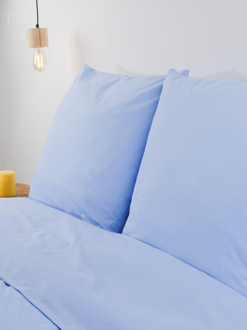 Drap plat coton 57 fils en molleton flanelle TOUDOUX - Kiabi