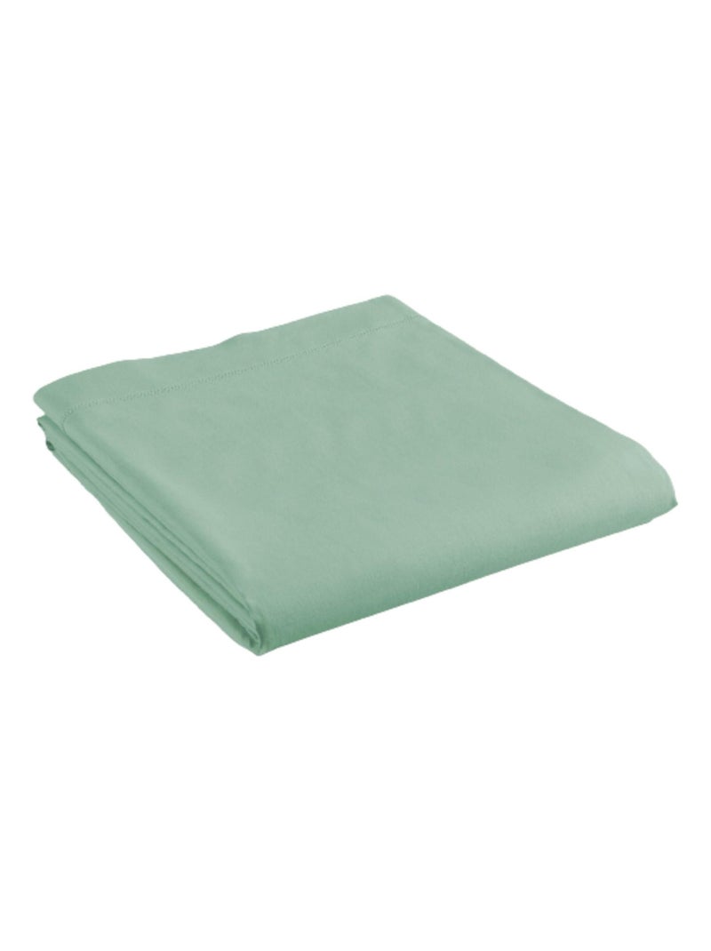 Drap plat coton bio Vert - Kiabi