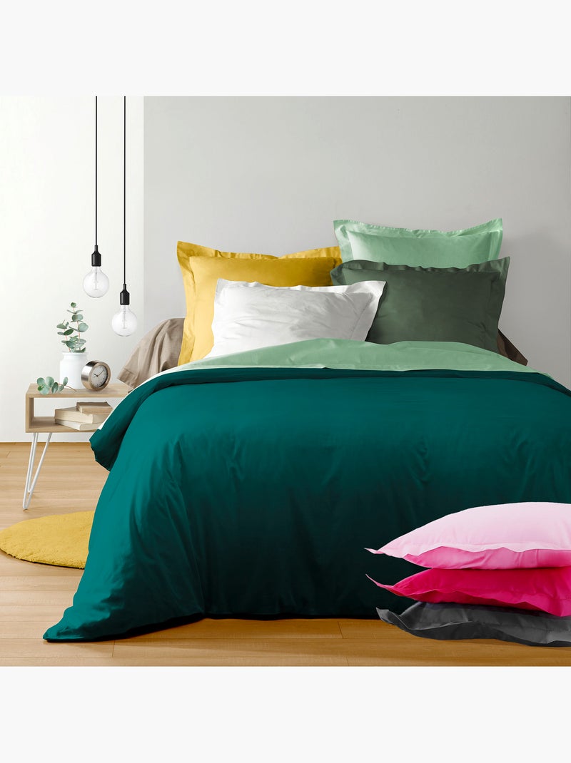 Drap plat coton Collection Linna Pistache - Kiabi