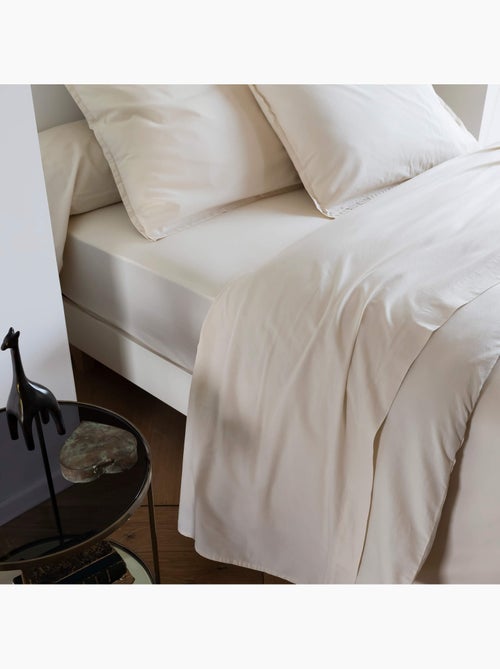 Drap plat coton lavé - Kiabi