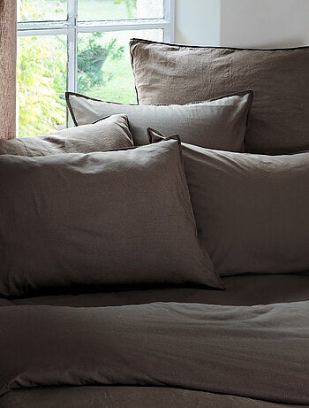 Drap plat coton lavé PALACE