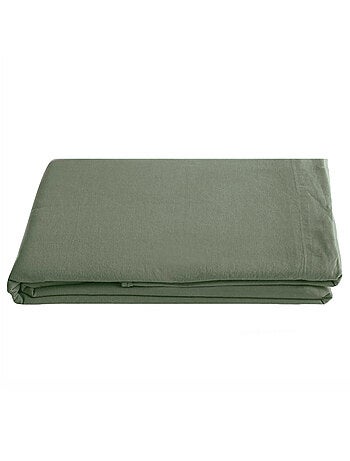 Drap plat coton lavé PALACE