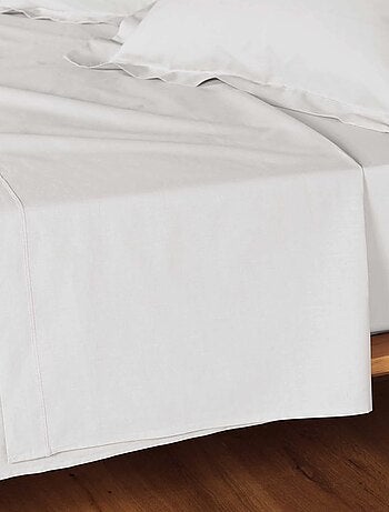 Drap Plat Coton LINA Douceur d'Intérieur