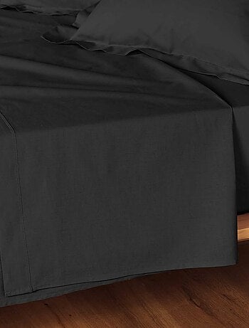 Drap Plat Coton LINA Douceur d'Intérieur