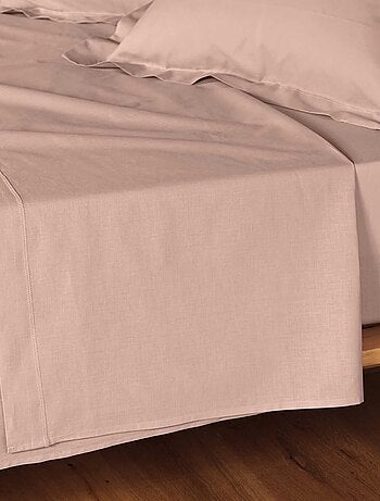 Drap Plat Coton LINA Douceur d'Intérieur