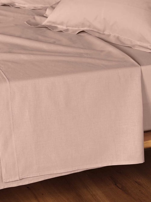 Drap Plat Coton LINA Douceur d'Intérieur - Kiabi