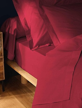 Drap Plat Coton LINA Douceur d'Intérieur