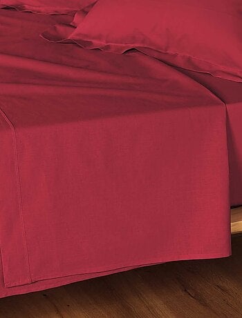 Drap Plat Coton LINA Douceur d'Intérieur