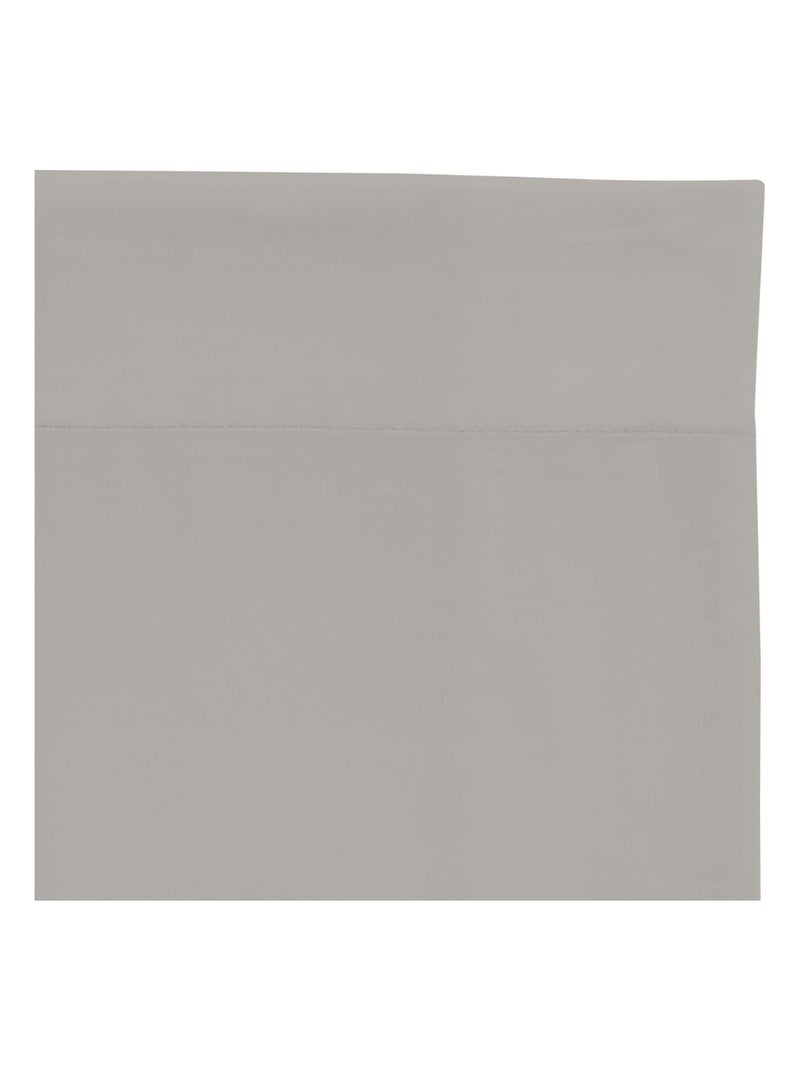 Drap plat coton made in France Gris - Kiabi