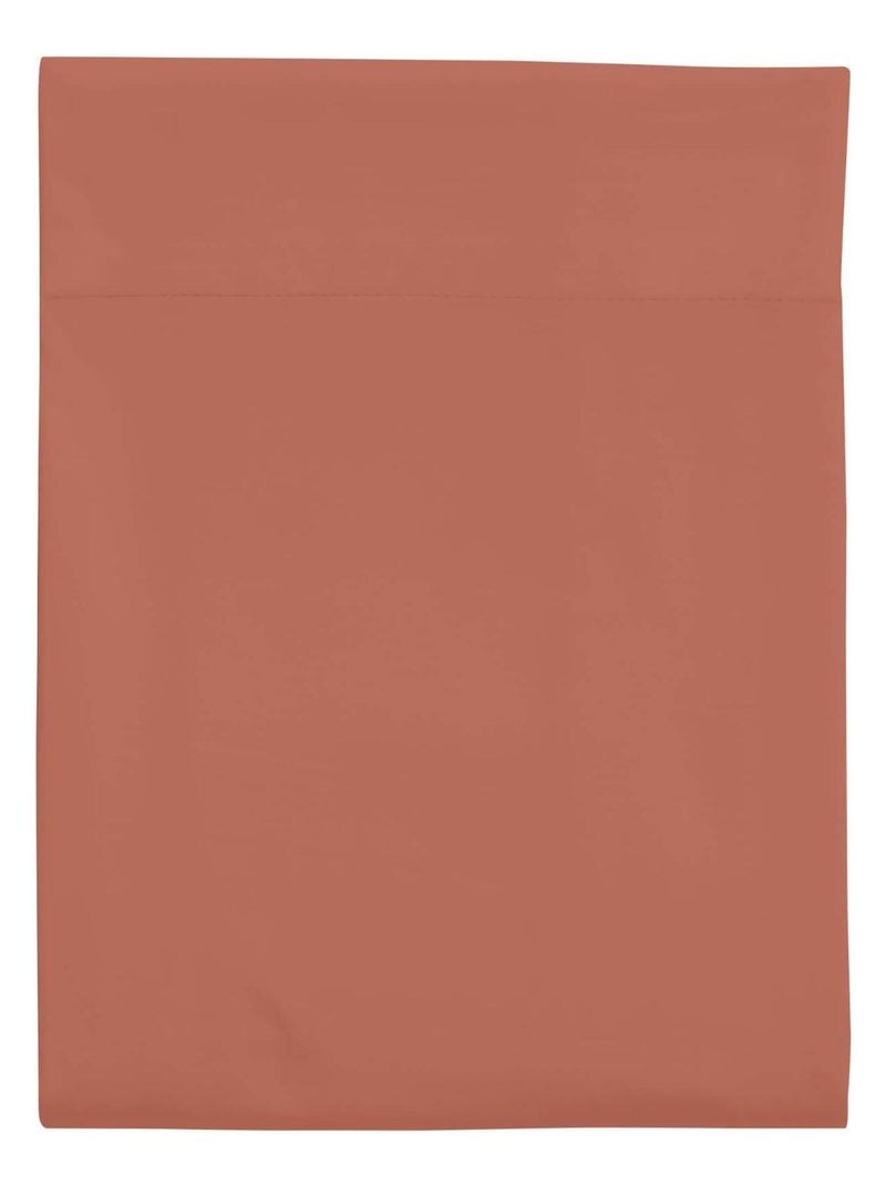 Drap plat coton made in France Orange - Kiabi