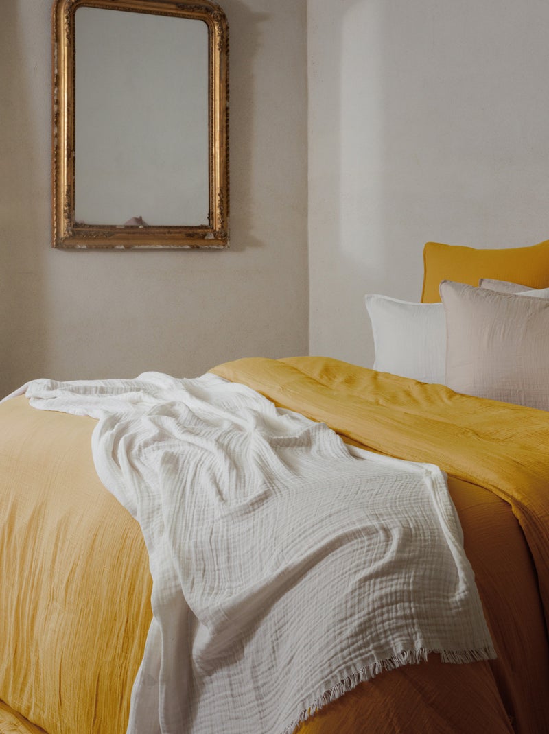 Drap plat coton MILOS Gold - Kiabi