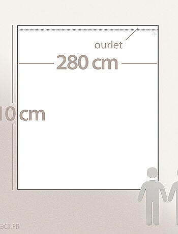 Drap plat coton PÉNÉLOPE