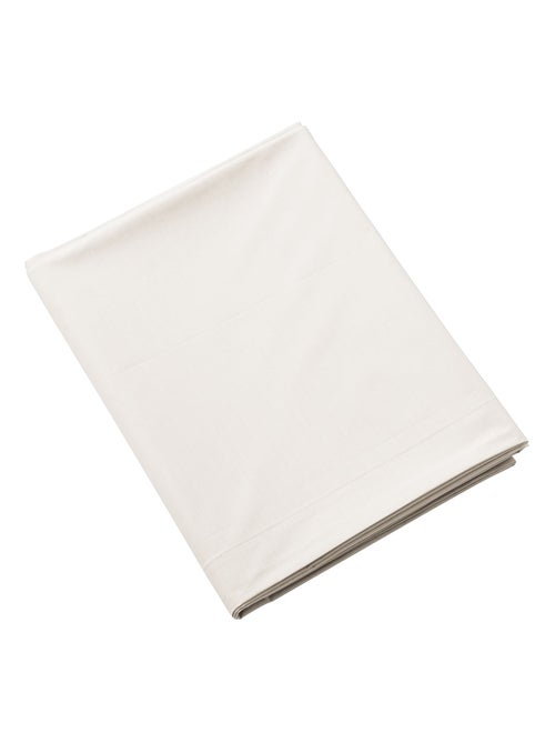 Drap plat coton percale - Kiabi