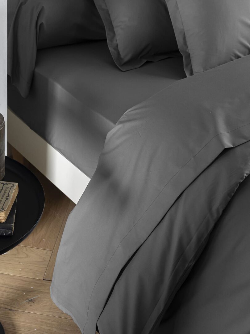 Drap Housse Coton (Anthracite, 200 X 200