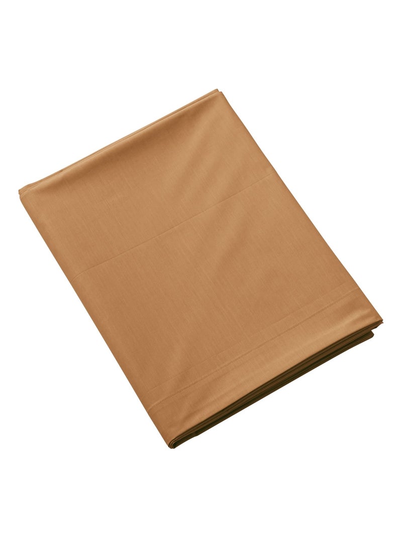 Drap plat coton percale Jaune - Kiabi