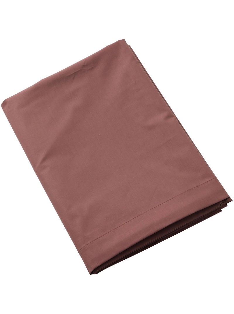 Drap plat coton percale Rose - Kiabi