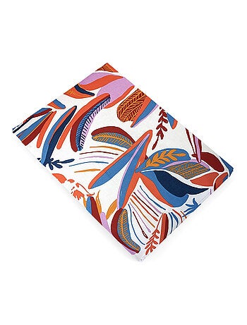 Drap plat coton PERROQUET