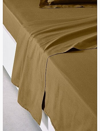 Drap plat coton uni - Afibel