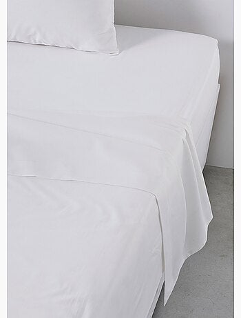 Drap plat coton uni - Afibel