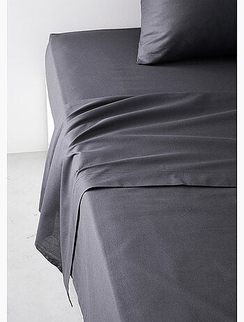 Drap plat coton uni - Afibel
