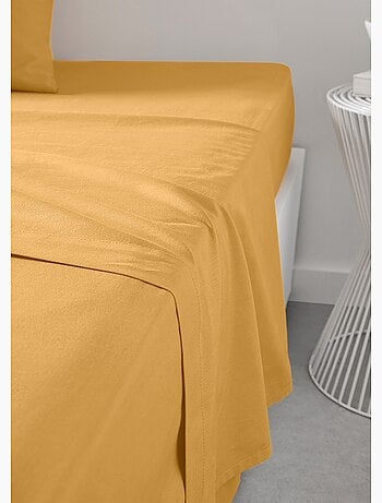 Drap plat coton uni - Afibel