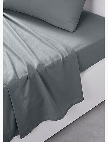 Drap plat coton uni - Afibel