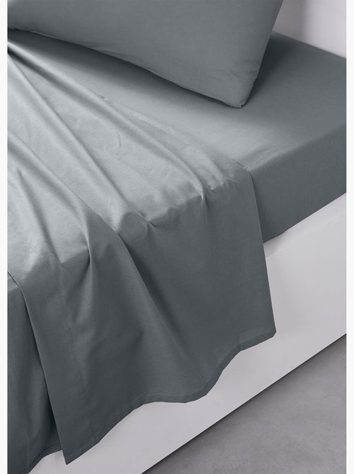 Drap plat coton uni - Afibel - Kiabi