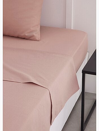 Drap plat coton uni - Afibel