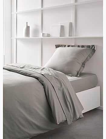 Drap plat coton uni - Afibel
