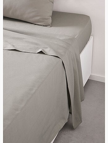 Drap plat coton uni - Afibel