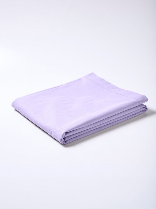 Drap plat coton uni - Kiabi