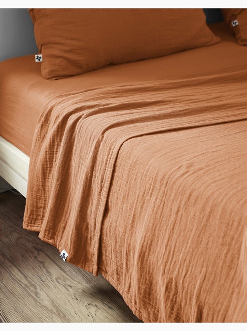 Drap Plat – Double Gaze de Coton Luxe – Gaïa - Kiabi