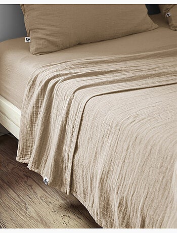 Drap Plat – Double Gaze de Coton Luxe – Gaïa