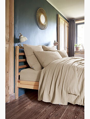 Drap Plat – Double Gaze de Coton Luxe – Gaïa