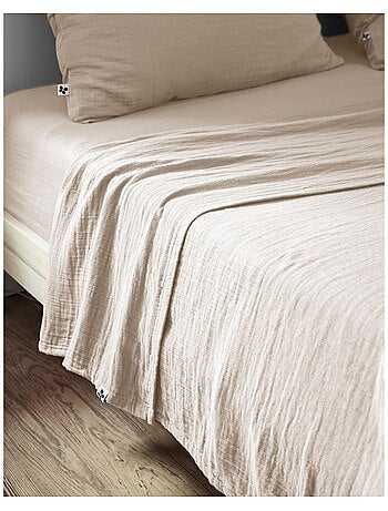 Drap Plat – Double Gaze de Coton Luxe – Gaïa