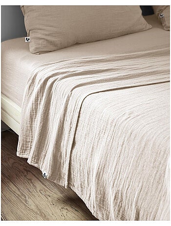 Drap plat – double gaze de coton luxe – gaïa