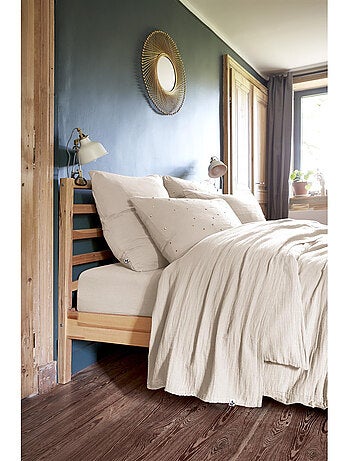 Drap plat – double gaze de coton luxe – gaïa