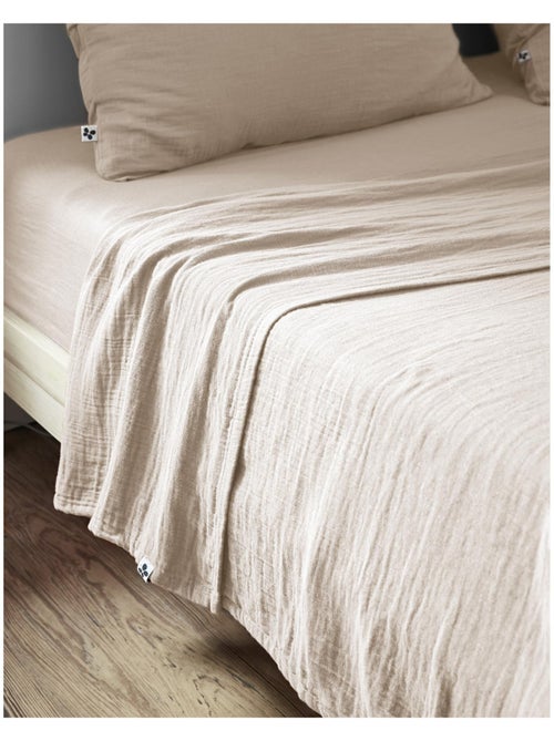 Drap plat – double gaze de coton luxe – gaïa - Kiabi Drap plat – double gaze de coton luxe – gaïa - Kiabi