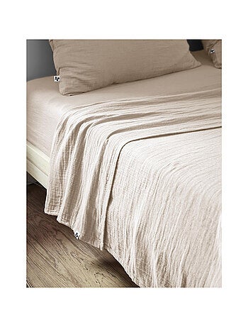 Drap Plat – Double Gaze de Coton Luxe – Gaïa