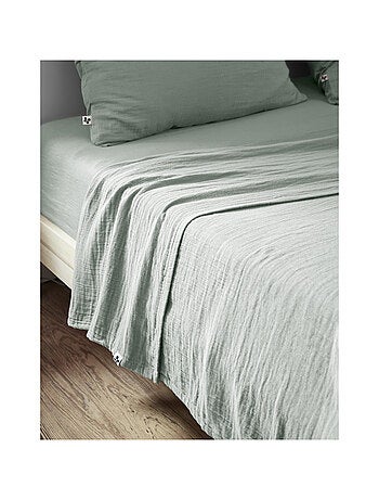 Drap Plat – Double Gaze de Coton Luxe – Gaïa