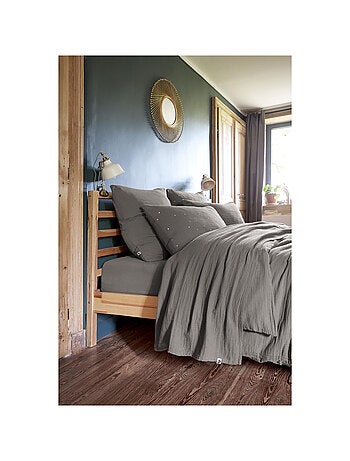 Drap Plat – Double Gaze de Coton Luxe – Gaïa