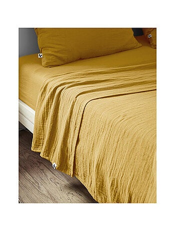 Drap Plat – Double Gaze de Coton Luxe – Gaïa