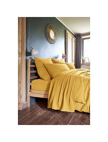 Drap Plat – Double Gaze de Coton Luxe – Gaïa