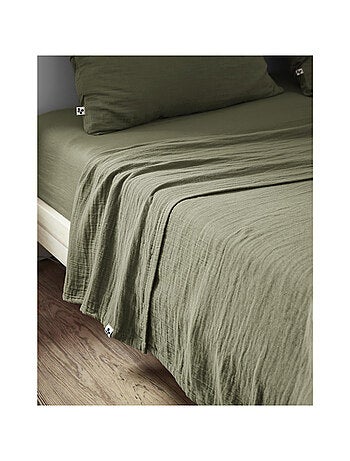 Drap Plat – Double Gaze de Coton Luxe – Gaïa