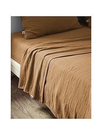 Drap Plat – Double Gaze de Coton Luxe – Gaïa