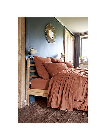 Drap Plat – Double Gaze de Coton Luxe – Gaïa