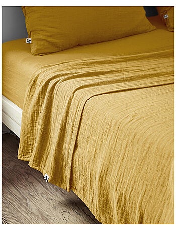 Drap plat – double gaze de coton luxe – gaïa