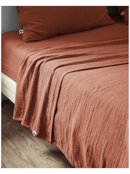 Drap Plat – Double Gaze de Coton Luxe – Gaïa - Kiabi