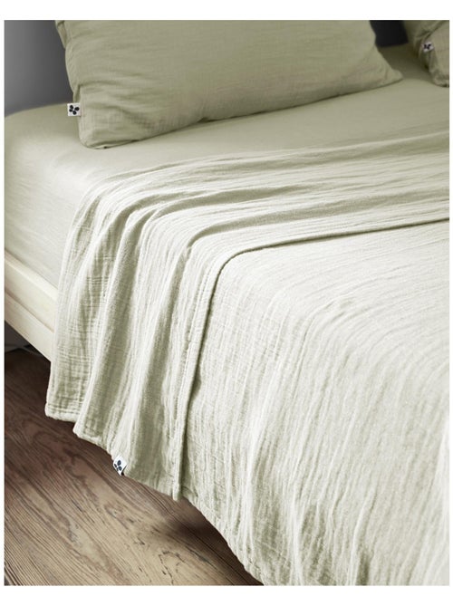 Drap Plat – Double Gaze de Coton Luxe – Gaïa - Kiabi